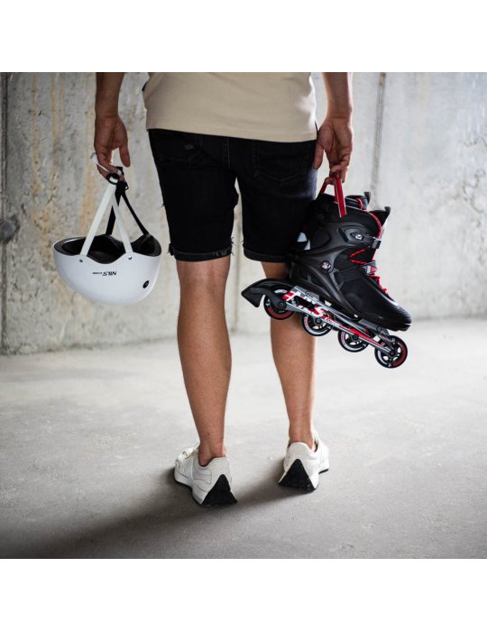 NA14124 BLACK SIZE 45 IN-LINE SKATES NILS EXTREME