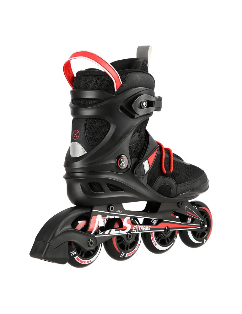 NA14124 BLACK SIZE 45 IN-LINE SKATES NILS EXTREME