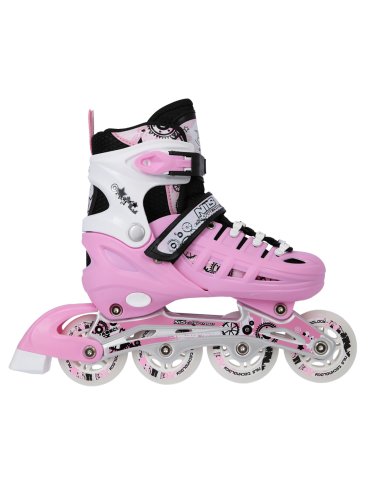 NH10905 4in1 PINK SIZE M(35-38) INLINE/ICE-SKATES NILS EXTREME 2