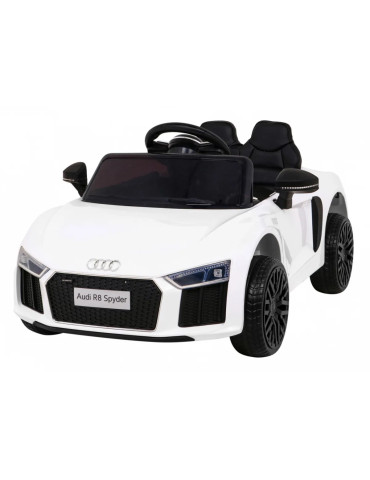 Audi R8 Blanco 12V | Coche Eléctrico Infantil Superdeportivo