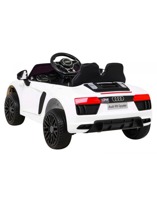 Audi R8 Blanc 12V | Voiture Électrique Sportive Enfant