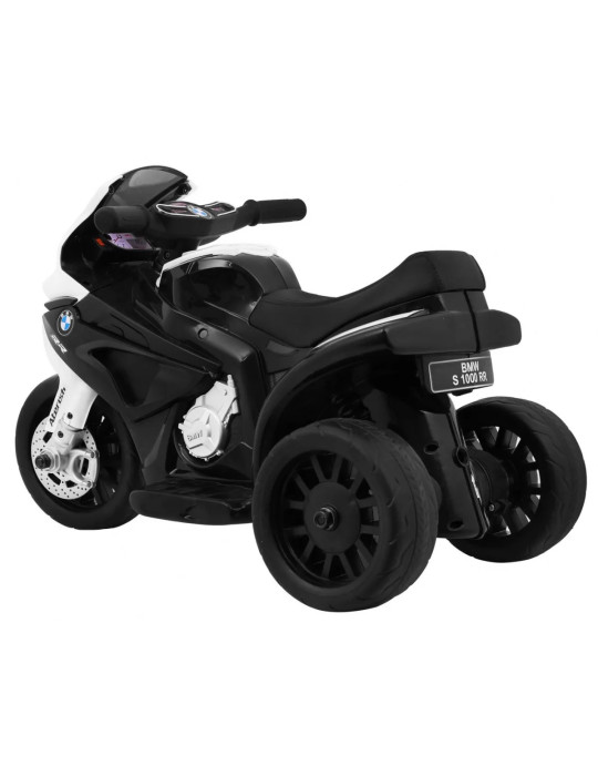 Moto Elétrica BMW S1000 RR Mini 6V para Bebés com LED