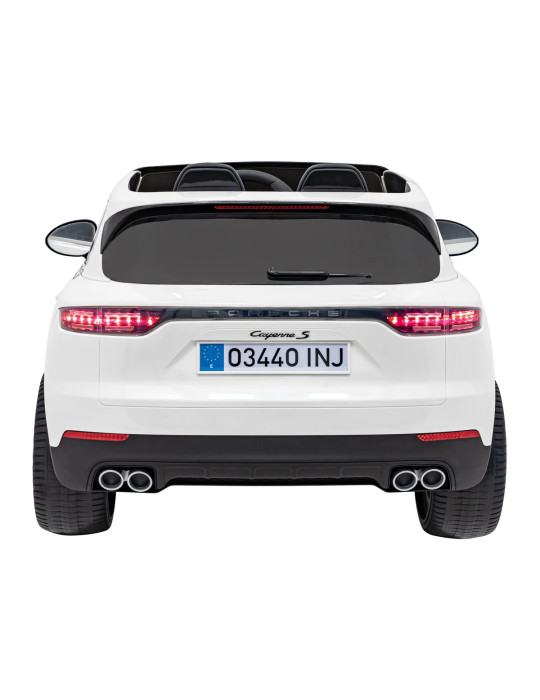 Coche eléctrico Porsche Cayenne S - caja y contenido incluido