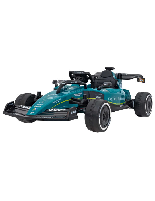Formula 1 Aston Martin Cognizant Aramco Coche Eléctrico Infantil