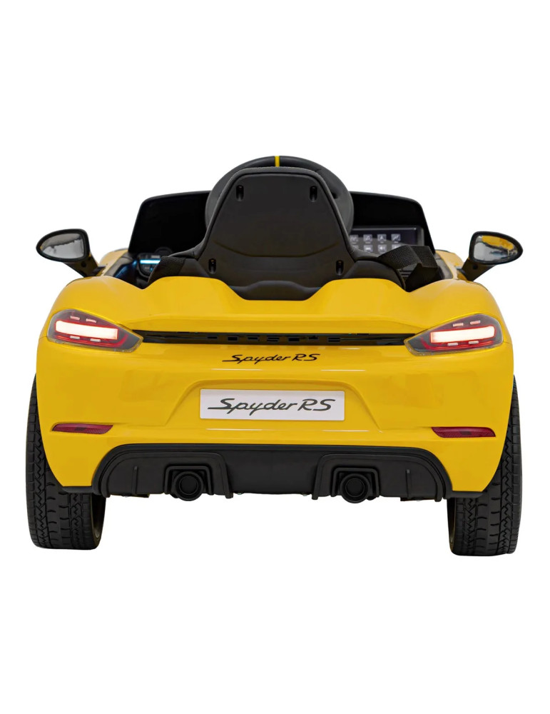 Porsche Spyder RS 718  vehicle Electric Ride-On Car - Vista 4