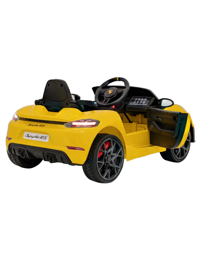 Porsche Spyder RS 718  vehicle Electric Ride-On Car - Vista 5
