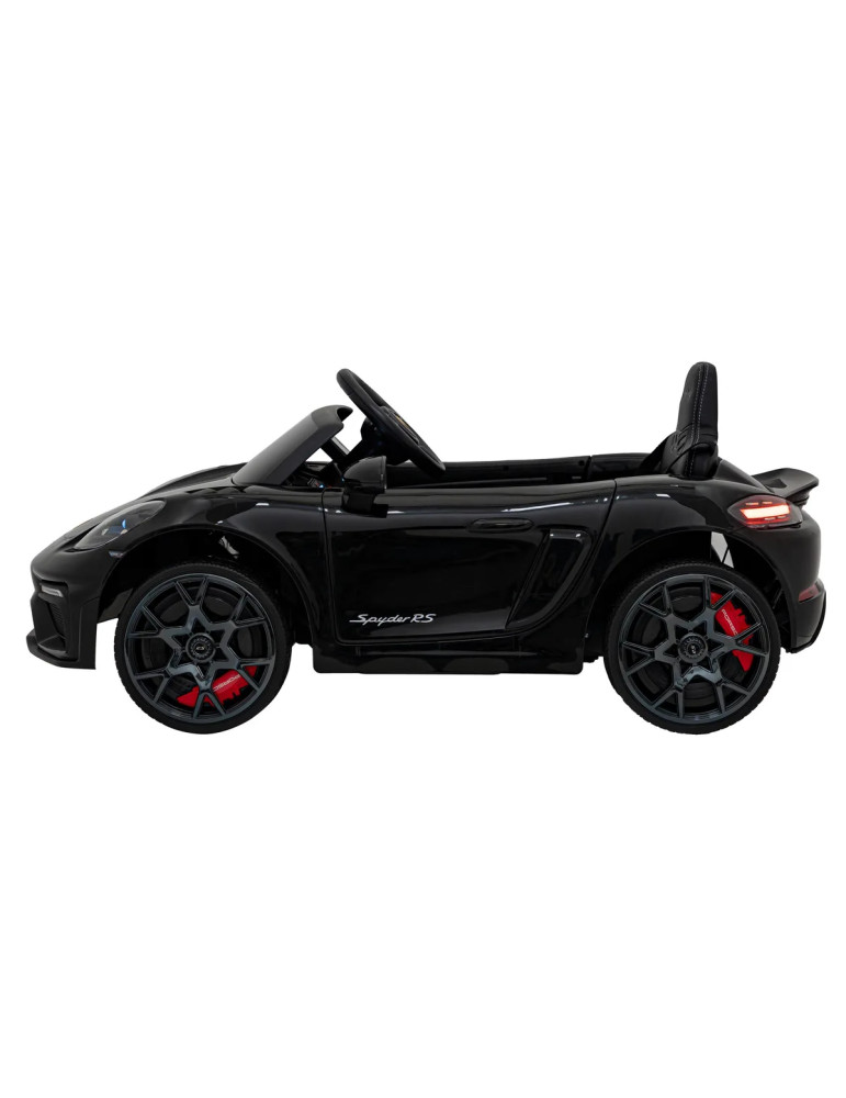 Porsche Spyder RS 718  vehicle Black MP4 Auto Elettrica