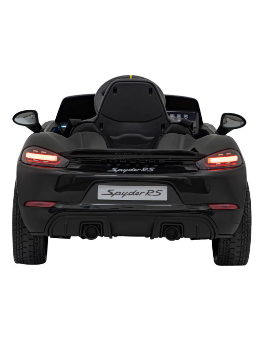 Porsche Spyder RS 718  vehicle Black MP4 Auto Elettrica