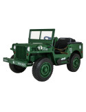 Retro Military Vehicle 4x4 Coche Eléctrico Infantil