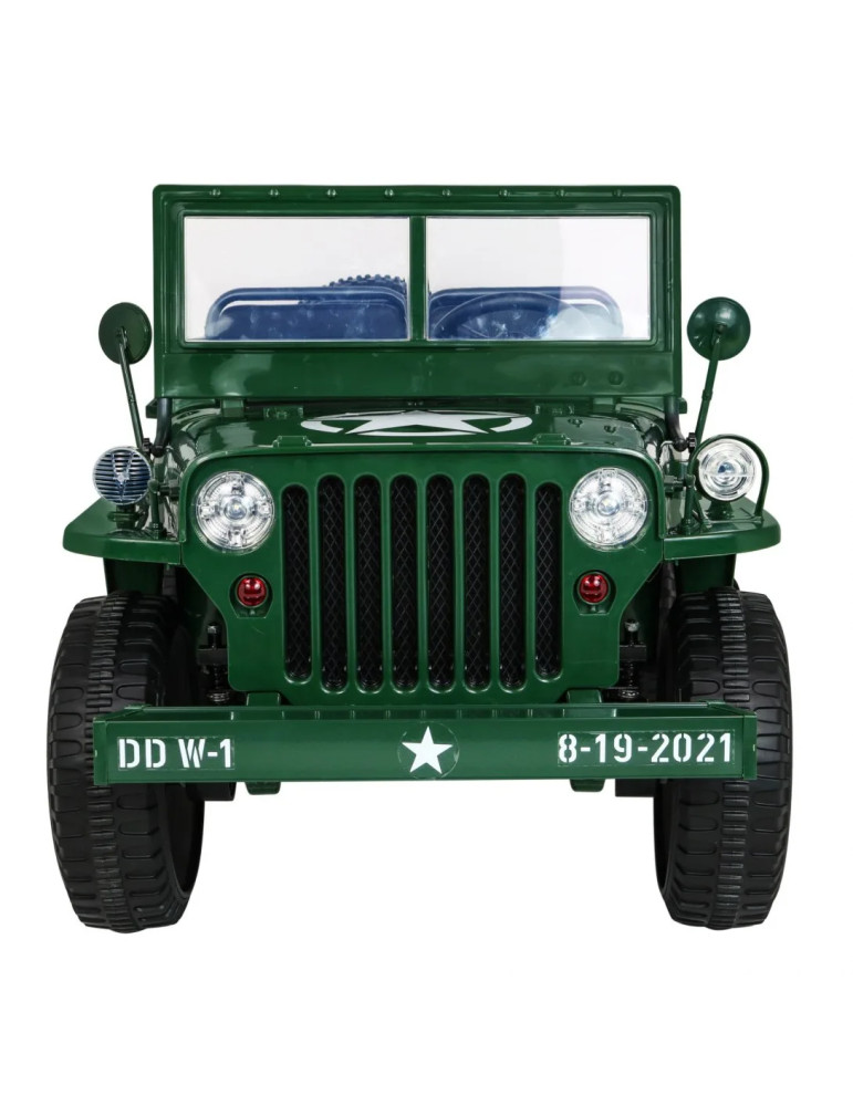 Retro Military Vehicle 4x4 Auto Elettrica