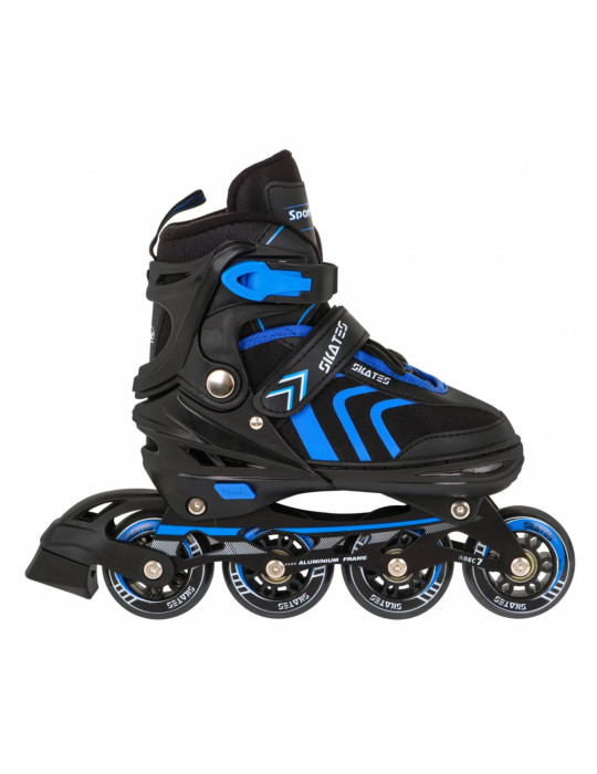 Patines 4 en 1 Ajustables Talla 34-38 Ruedas e Hielo