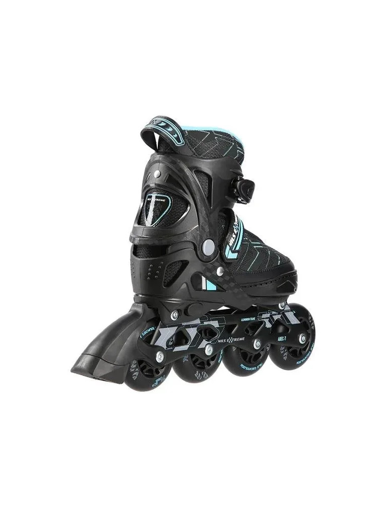 Patines Ajustables Na11002 Azul-Negro |Patines En Línea Nils Extreme - Vista 2