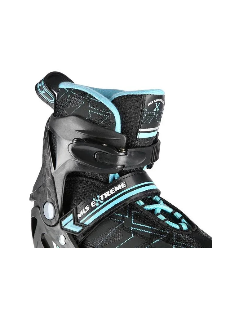 Patines Ajustables Na11002 Azul-Negro |Patines En Línea Nils Extreme - Vista 6