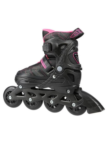 Patines Ajustables Na11002 Rosa-Negro | Patines En Línea 2
