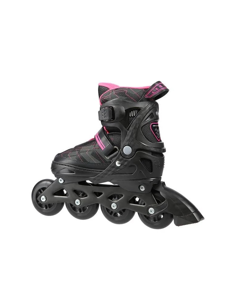 Patines Ajustables Na11002 Rosa-Negro | Patines En Línea Nils Extreme - Vista 1