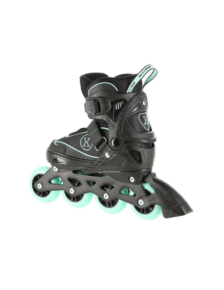 Patines Ajustables Na11008 Negro - Verde Menta|Patines En Línea Nils Extreme - Vista 1