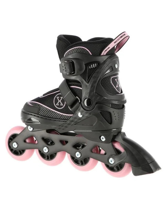 NILS Extreme NA11008 – Patins en ligne réglables avec roues PU 80mm