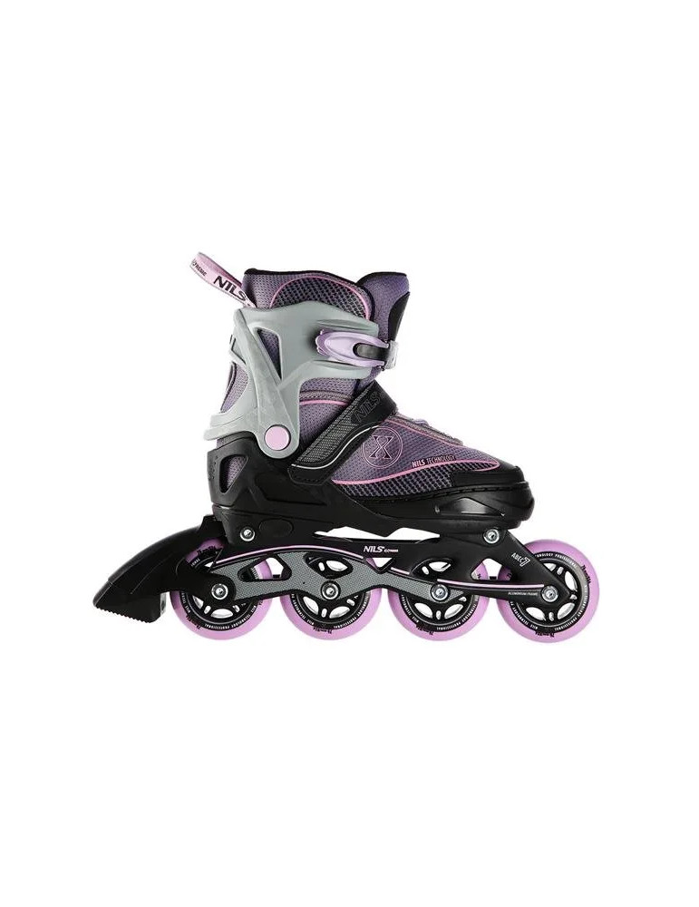 Patines Ajustables Na11008 Violeta-Gris | Patines En Línea Nils Extreme - Vista 1