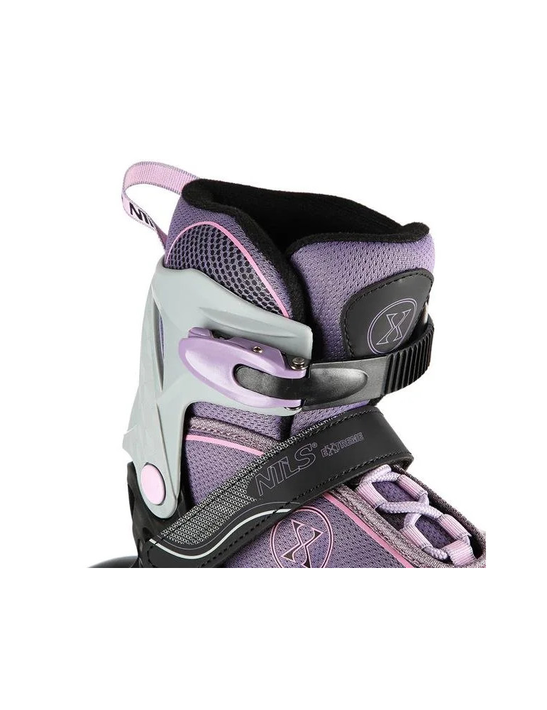 Patines Ajustables Na11008 Violeta-Gris | Patines En Línea Nils Extreme - Vista 4