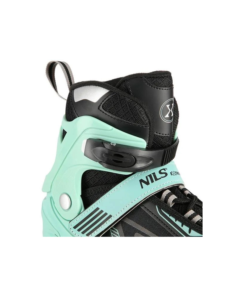 Patines En Línea Na11230A Verde Con Luces Led | Nils Extreme