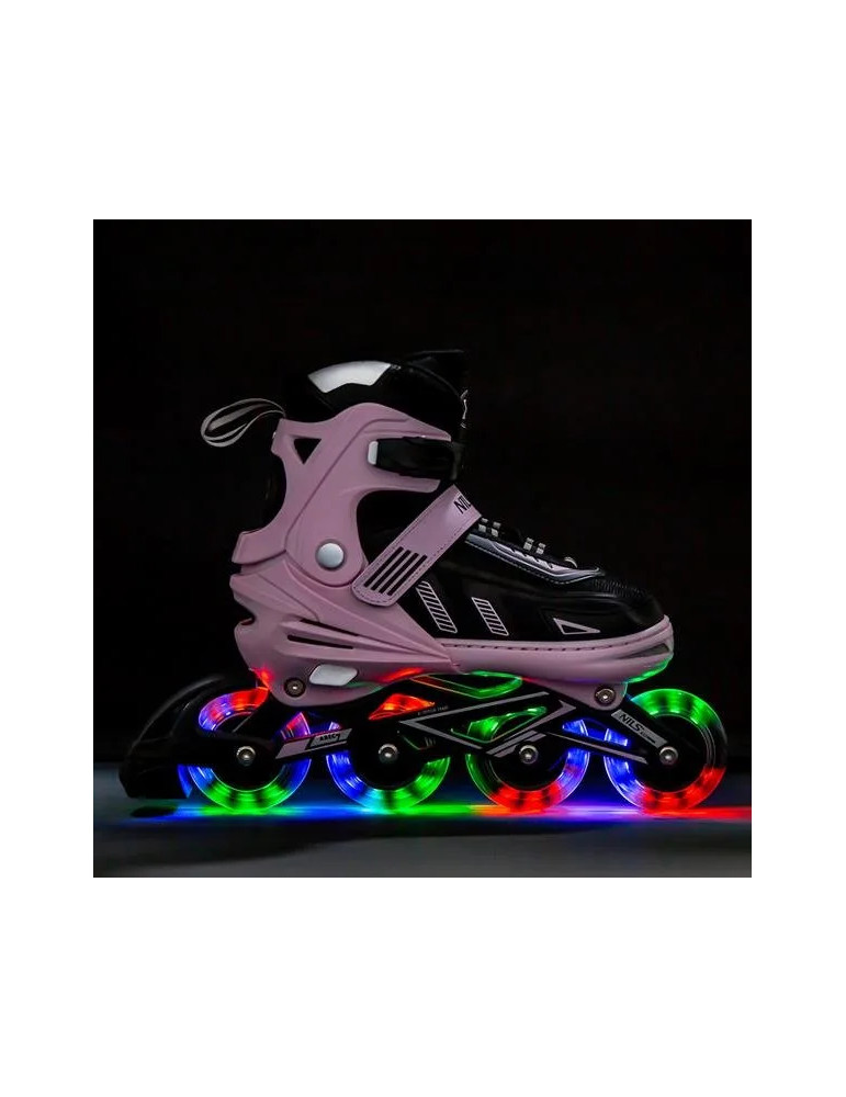 Patines En Línea Na11230A Con Luces Led | Nils Extreme