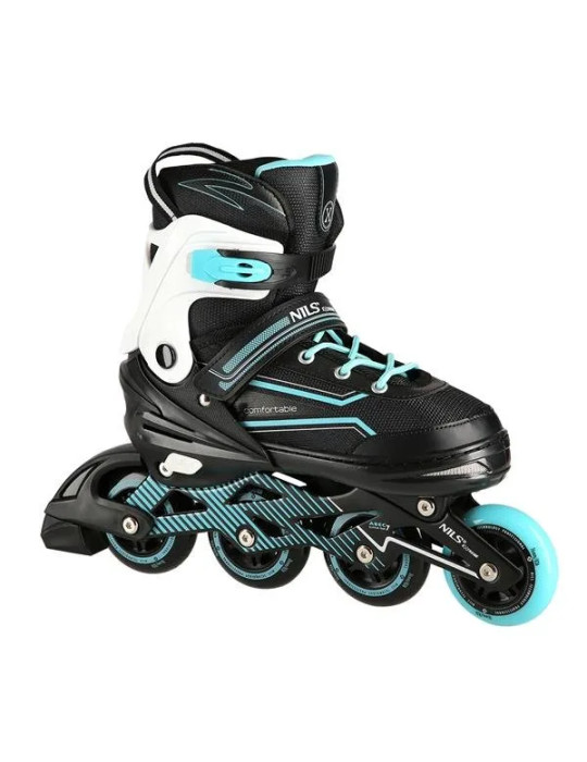 Patines En Línea Na1169A Turquesa | Nils Extreme Con Rodamientos Abec-7