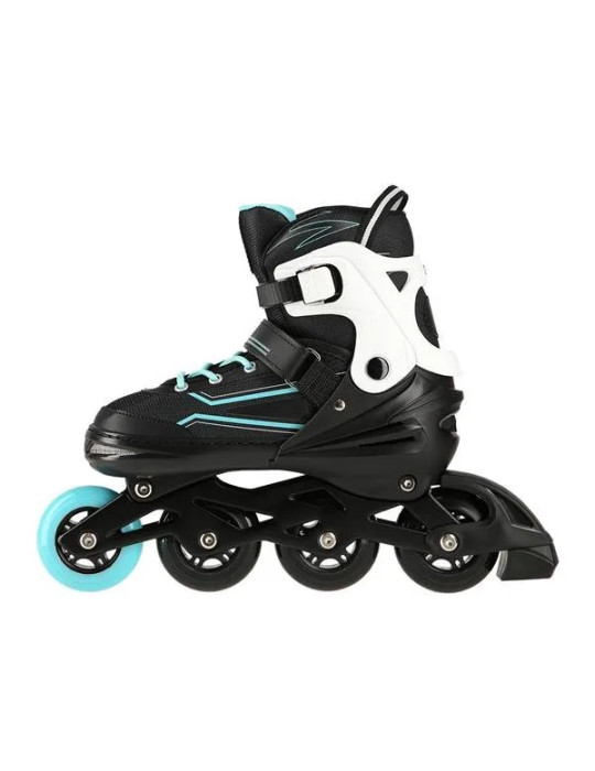 Patines En Línea Na1169A Turquesa | Nils Extreme Con Rodamientos Abec-7