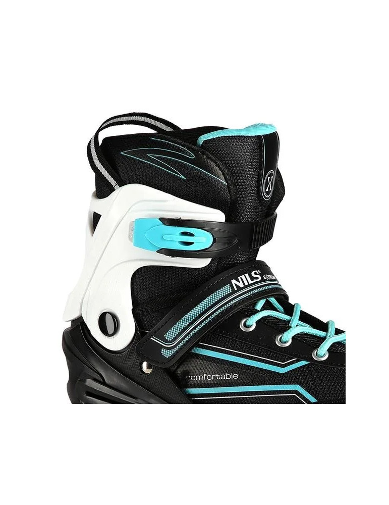 Patines En Línea Na1169A Turquesa | Nils Extreme Con Rodamientos Abec-7 - Vista 8