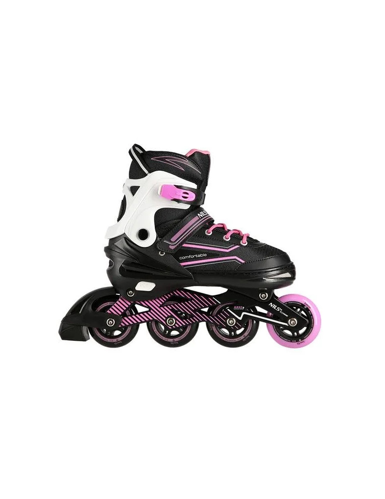 Patins em linha NILS Extreme NA1169A – Para iniciantes e intermediários com alto conforto