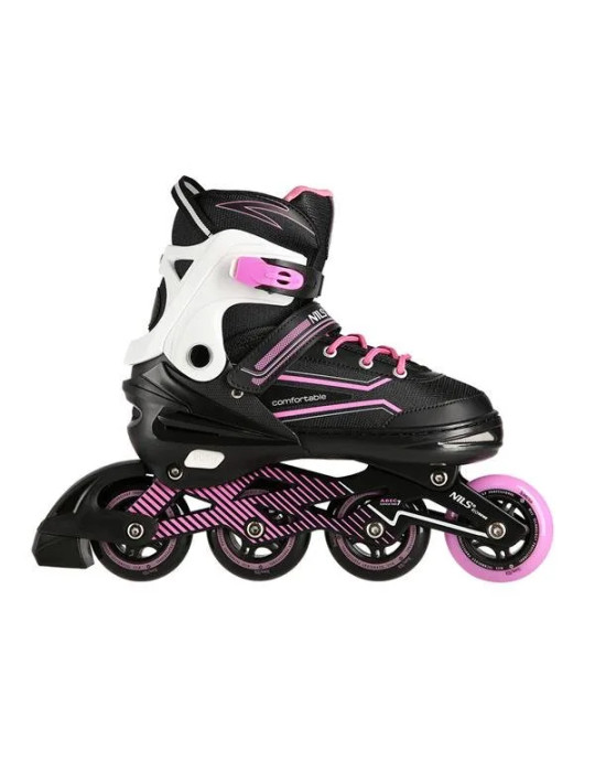 Patins em linha NILS Extreme NA1169A – Para iniciantes e intermediários com alto conforto