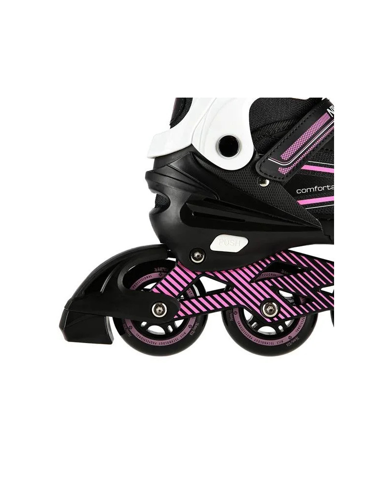 Patins em linha NILS Extreme NA1169A – Para iniciantes e intermediários com alto conforto