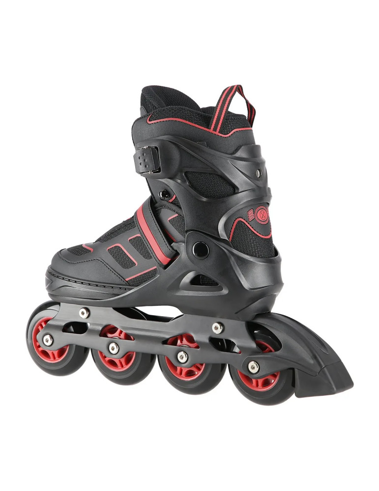 Patines En Línea Nils Extreme Na14174A Negro-Rojo - Vista 3