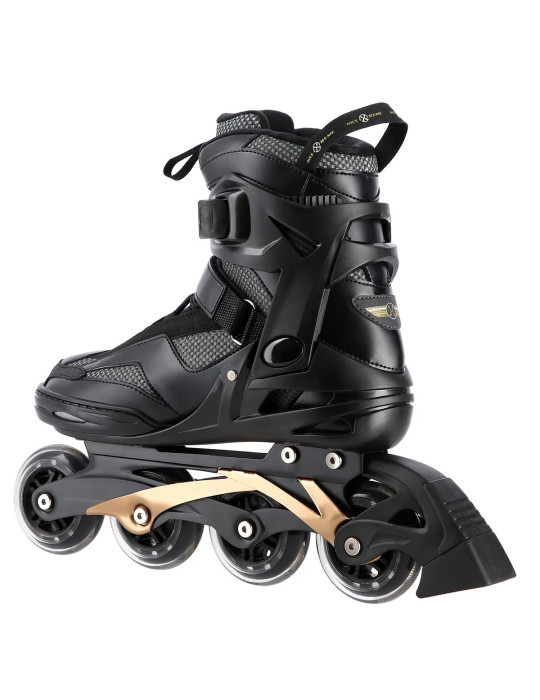 Patines En Línea Nils Extreme Na2150 Negro-Dorado