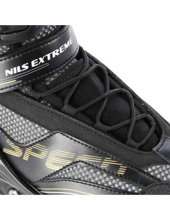 Patines En Línea Nils Extreme Na2150 Negro-Dorado