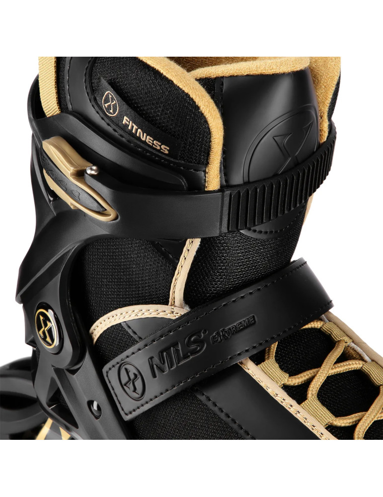 Patines En Línea Nils Extreme Armour Na22151 Negro-Dorado - Vista 5