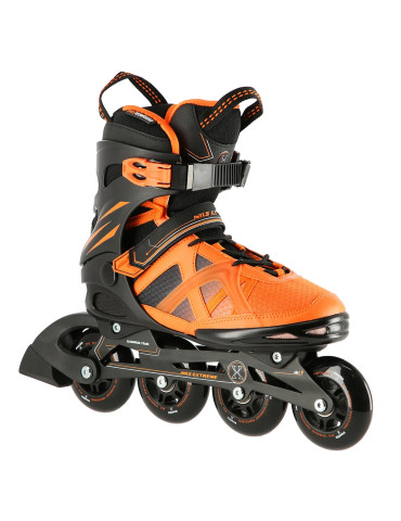 Rollers en ligne NILS Extreme ABEC9 noir et orange