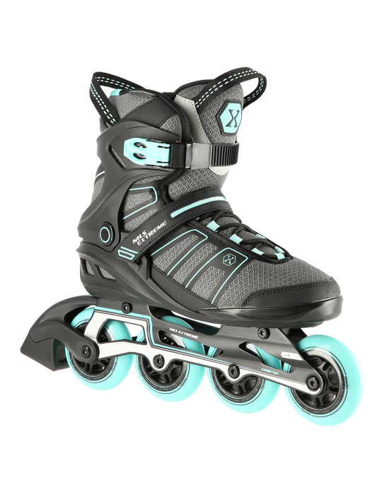 Patines En Línea Nils Extreme Na14217 Negro-Menta