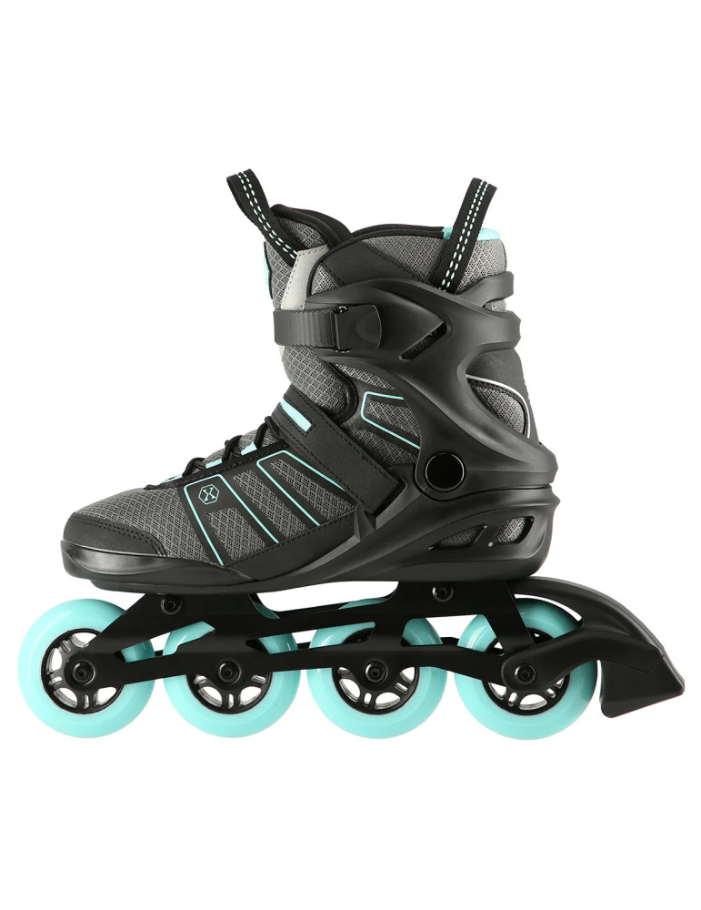Patines En Línea Nils Extreme Na14217 Negro-Menta