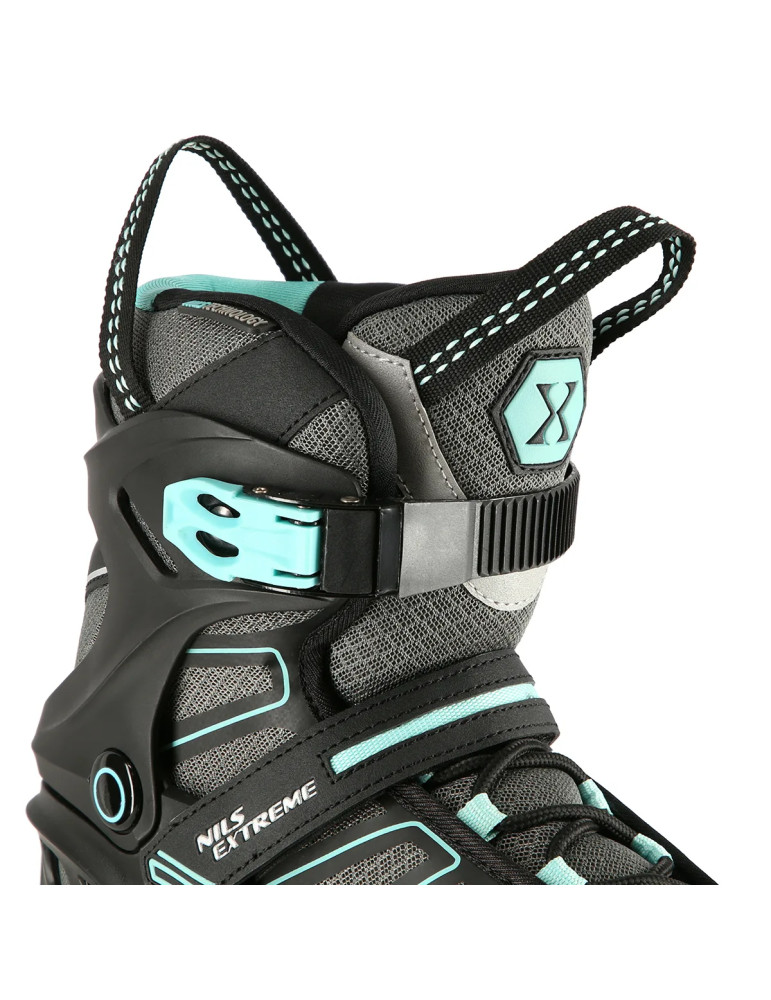 Patines En Línea Nils Extreme Na14217 Negro-Menta - Vista 6