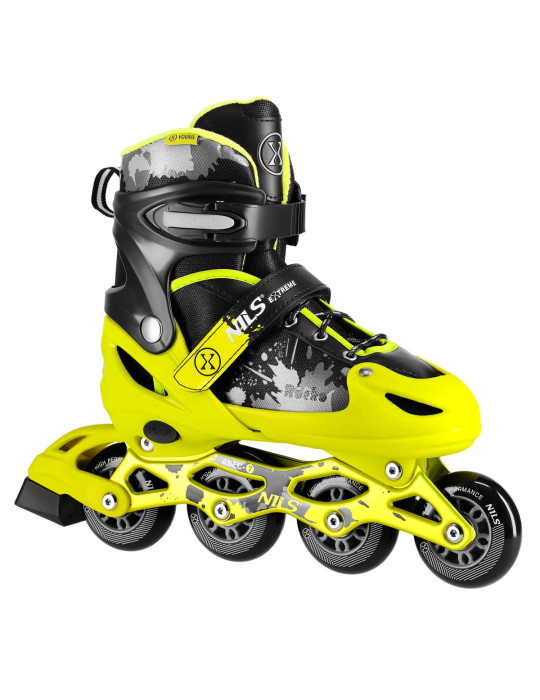 Patines En Línea Nils Extreme Rocko Amarillo