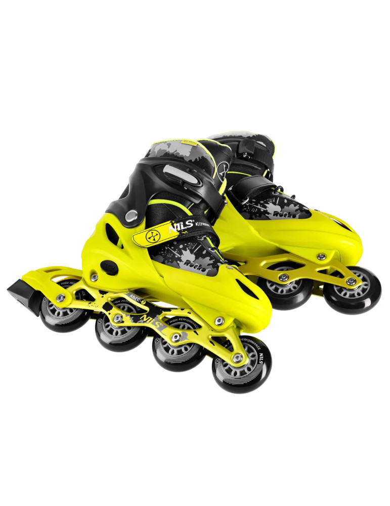 Patines En Línea Nils Extreme Rocko Amarillo