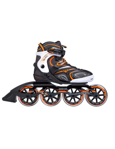 Patines En Línea Nils Extreme Na1060S Negro-Naranja