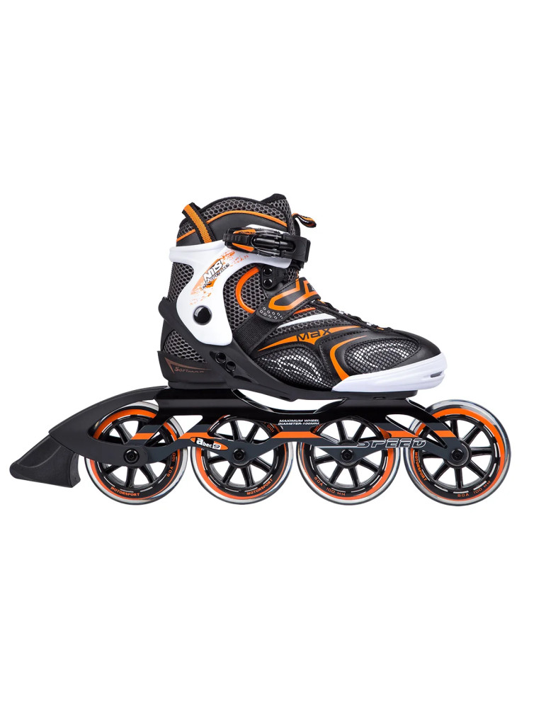 Patines En Línea Nils Extreme Na1060S Negro-Naranja
