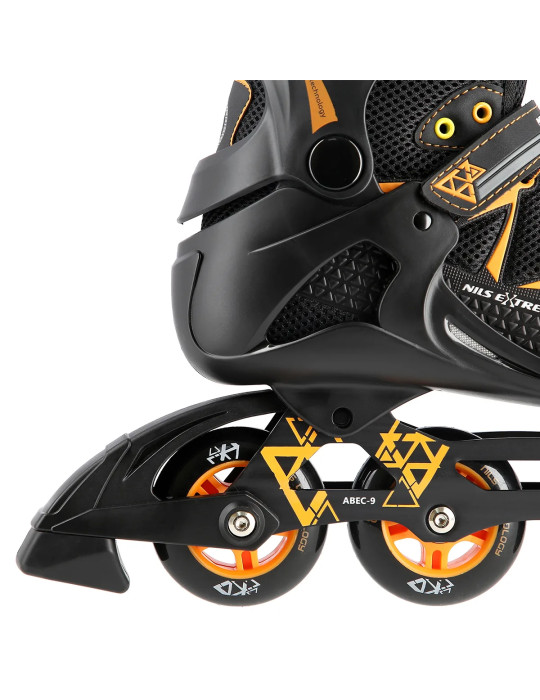 Patines En Línea Nils Extreme Na9022 Negro-Naranja