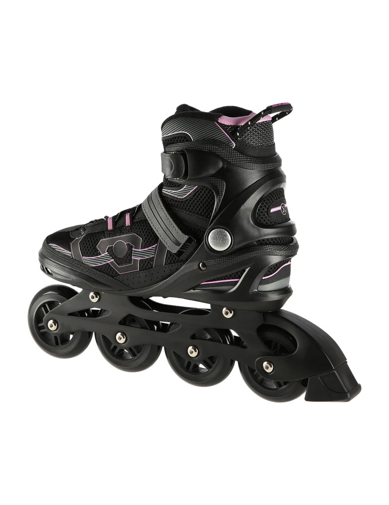 Na9157 Black-Purple Size 44 In-Line Skates Nils Extreme