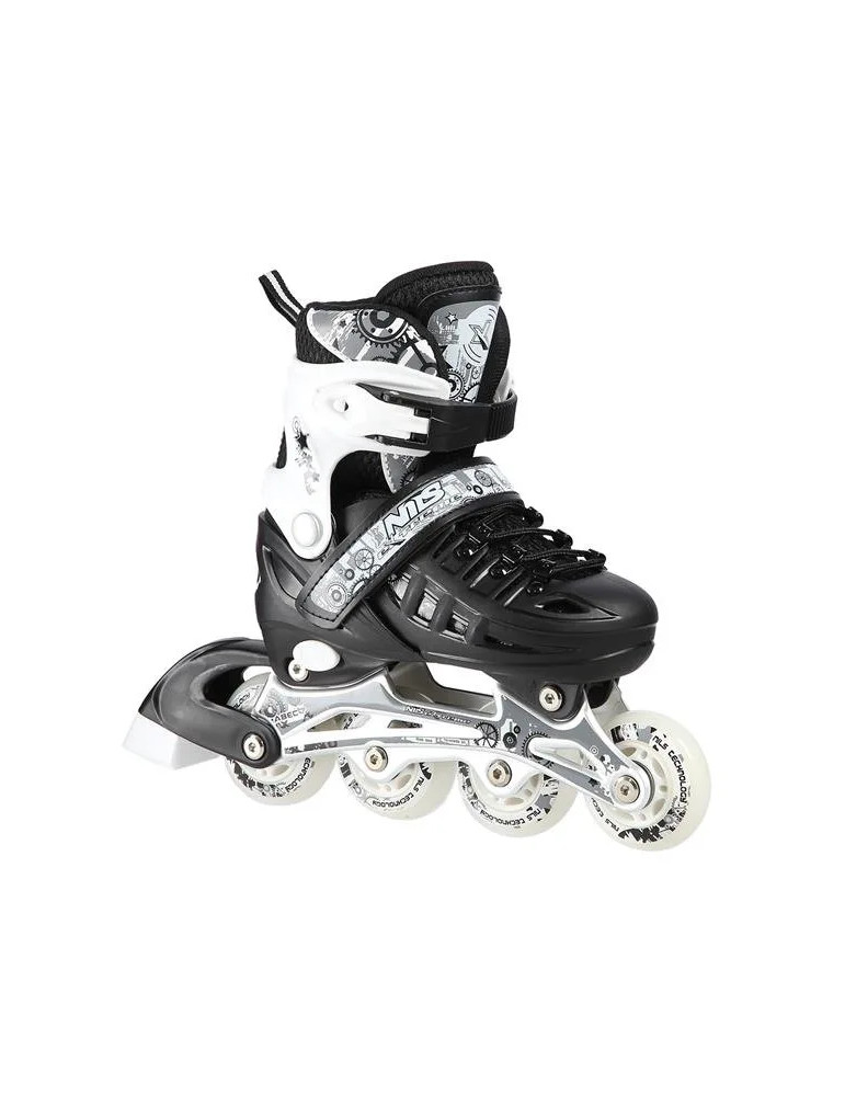 Patines 4 En 1 Nils Extreme Pure Black