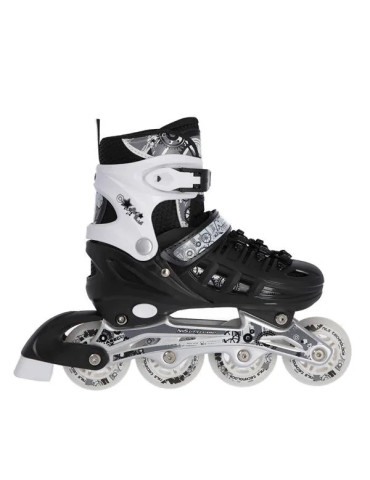 Patines 4 En 1 Nils Extreme Pure Black 2