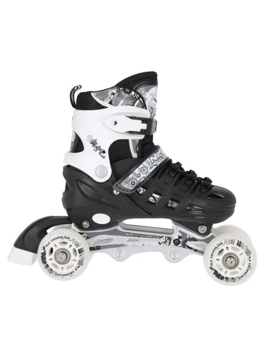 Patins réglables 4 en 1 NILS EXTREME |Polyvalence et confort |Patilandie