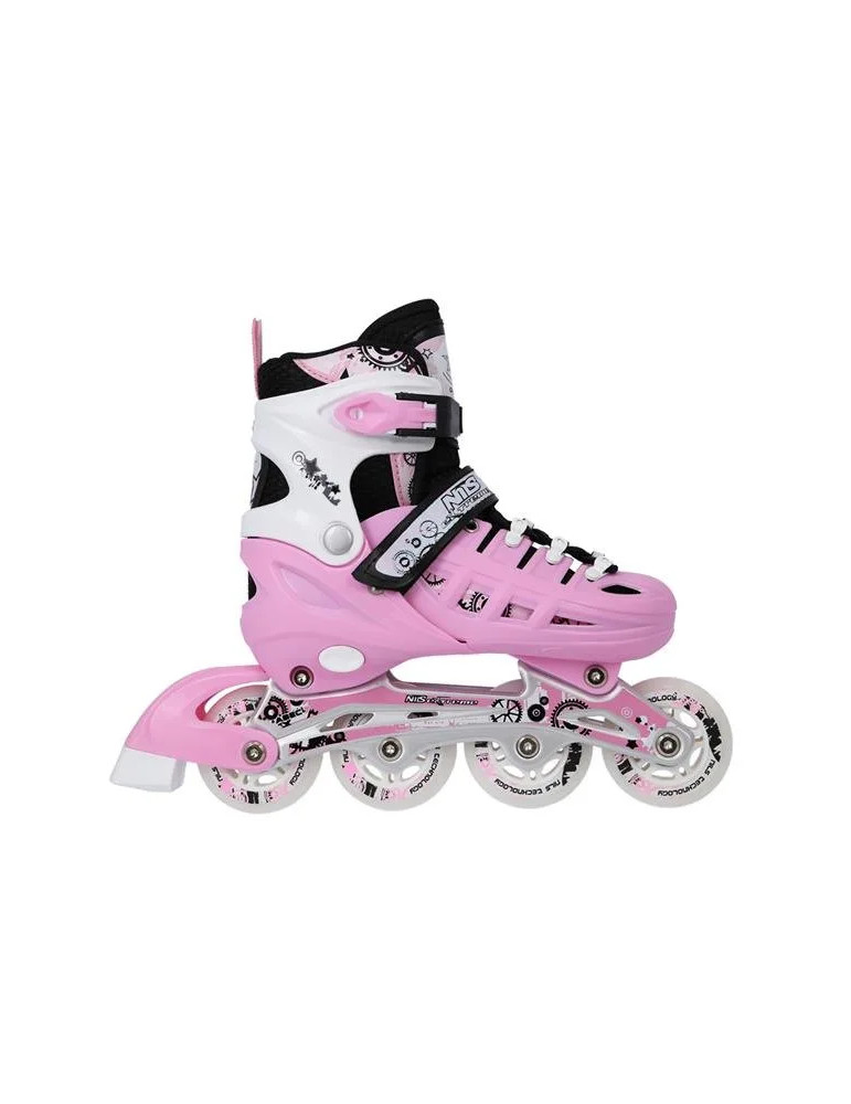 4-in-1 Skates NH10905 Nils Extreme Pink | Patilandia