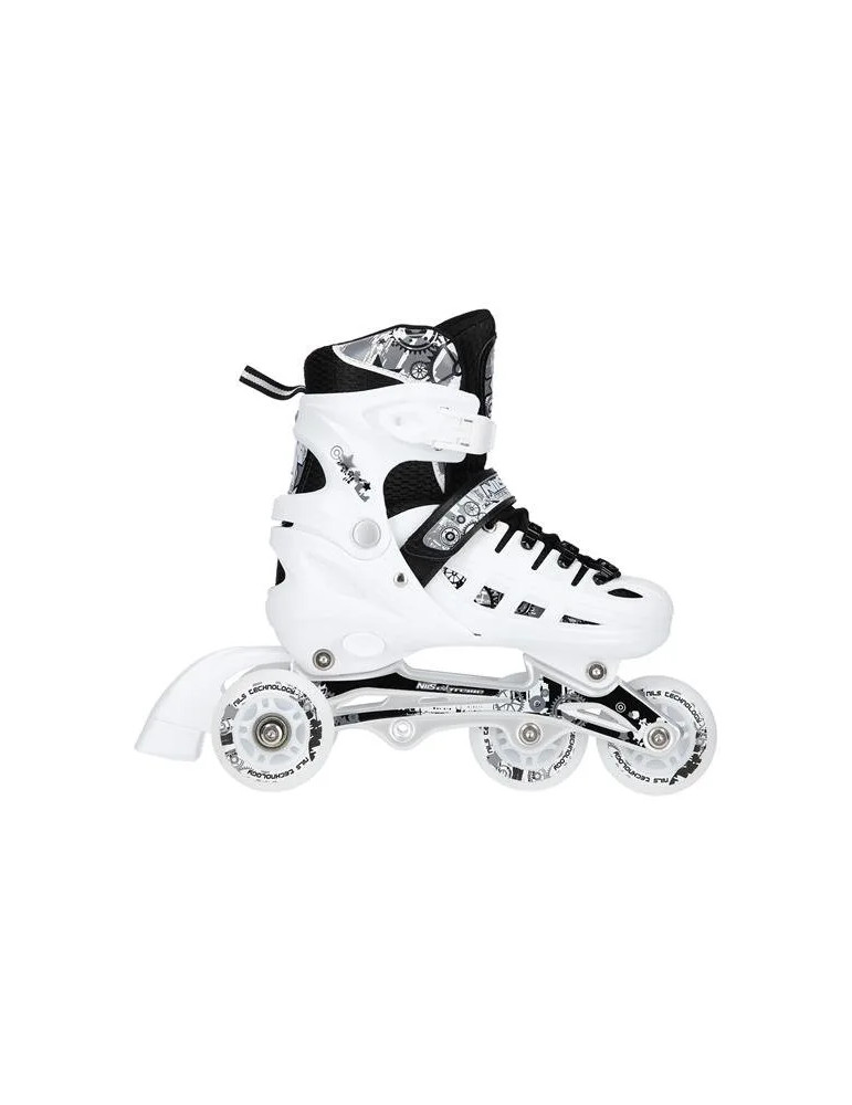 4-in-1 Nils Extreme LED Skates | Inline, Quad, Ice